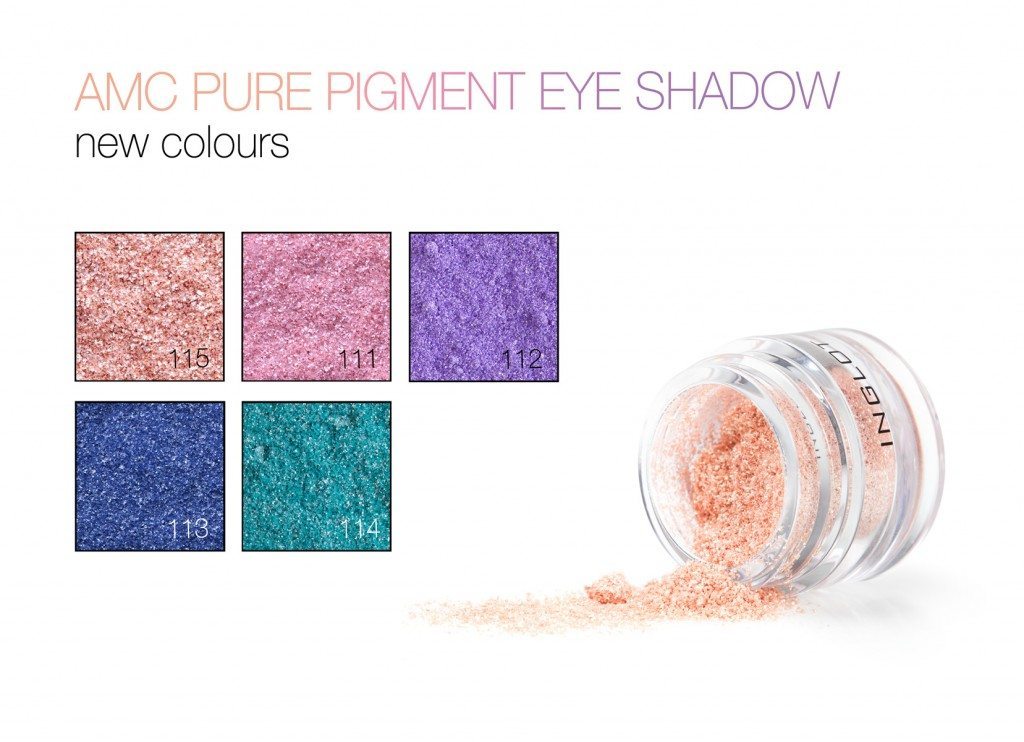 AMC Pure Pigment Eye Shadows to create an interstellar look for spring