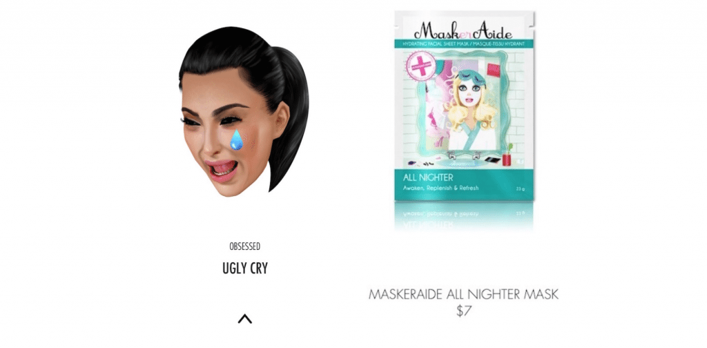 Kim K’s Ugly Cry Fix: MaskerAide