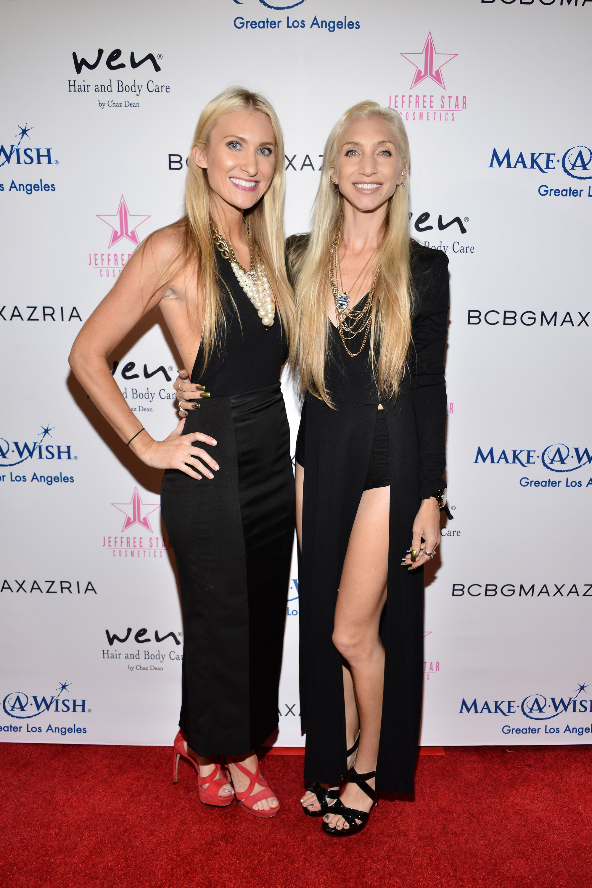 LOS ANGELES, CA - AUGUST 24: Erin Whitaker and Sarah Whitaker attend the Inaugural Fashion Show Benefiting Make-A-Wish with BCBGMAXAZRIA and Celebrity Host Brad Goreski at The Taglyan Complex on August 24, 2016 in Los Angeles, California. (Photo by Araya Diaz/WireImage)