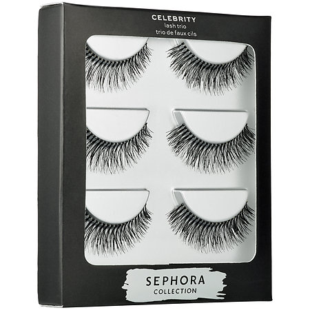 Get Rebel Eyes with the Sephora Collection Celebrity Lash Trio.