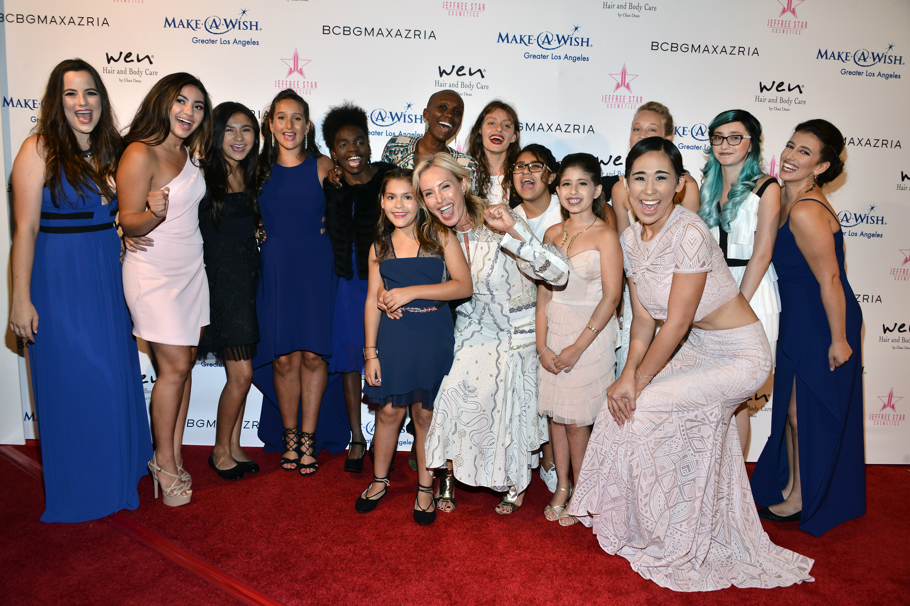 LOS ANGELES, CA - AUGUST 24: Lubov Azria and Make-A-Wish recipients attend the Inaugural Fashion Show Benefiting Make-A-Wish with BCBGMAXAZRIA and Celebrity Host Brad Goreski at The Taglyan Complex on August 24, 2016 in Los Angeles, California. (Photo by Araya Diaz/WireImage)