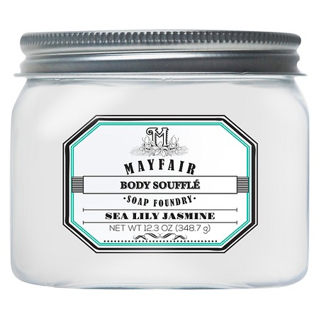 Bring the spa home with Mayfair Soap Foundry's Body Souffle.
