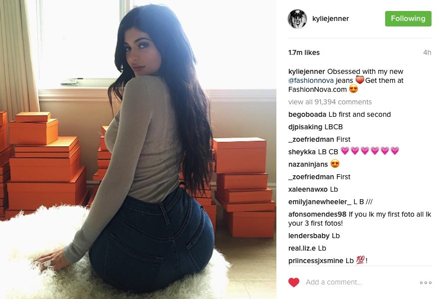 GET THE “MUST HAVE” JEANS KYLIE JENNER IS GUSHING ABOUT!