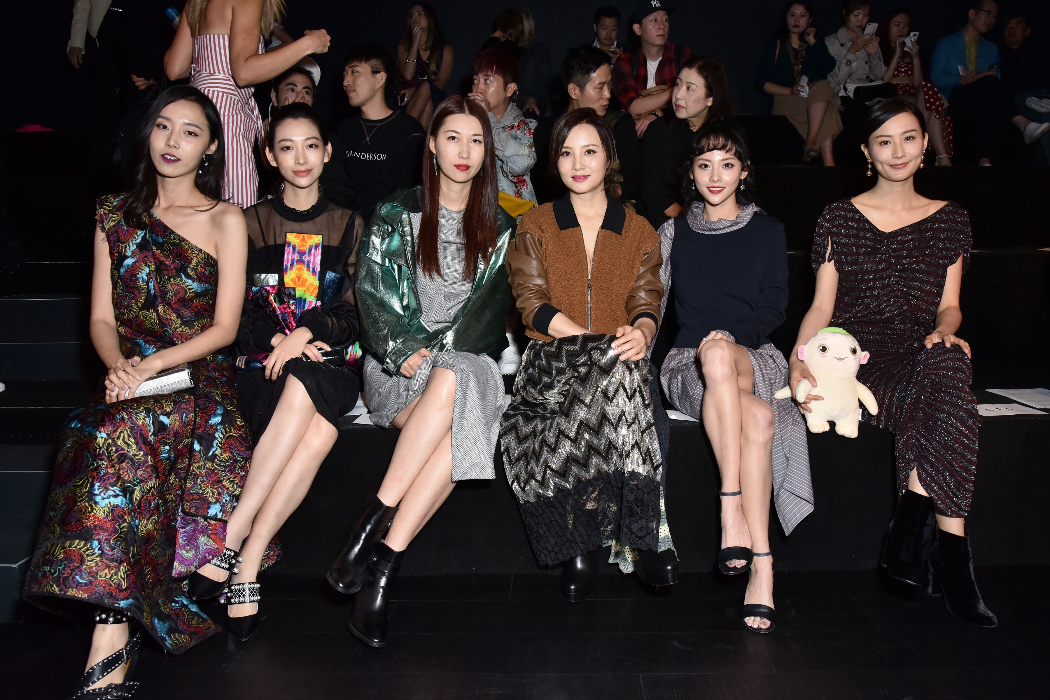 FRONT ROW SPOTTINGS AT VIVIENNE TAM SPRING/SUMMER 2018 RUNWAY SHOW
