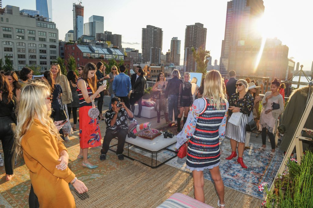 Vogue x Free People NYFW Rooftop Party #FPCOATCHECK
