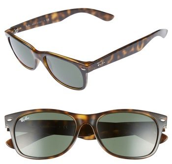 Women’s Ray-Ban Standard New Wayfarer 55Mm Sunglasses – Dark Tortoise