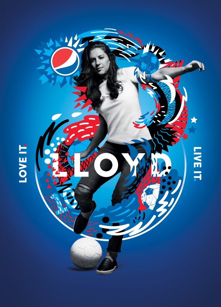 Pepsi Football 2018_Key Visual_Lloyd_Portrait_No Branding