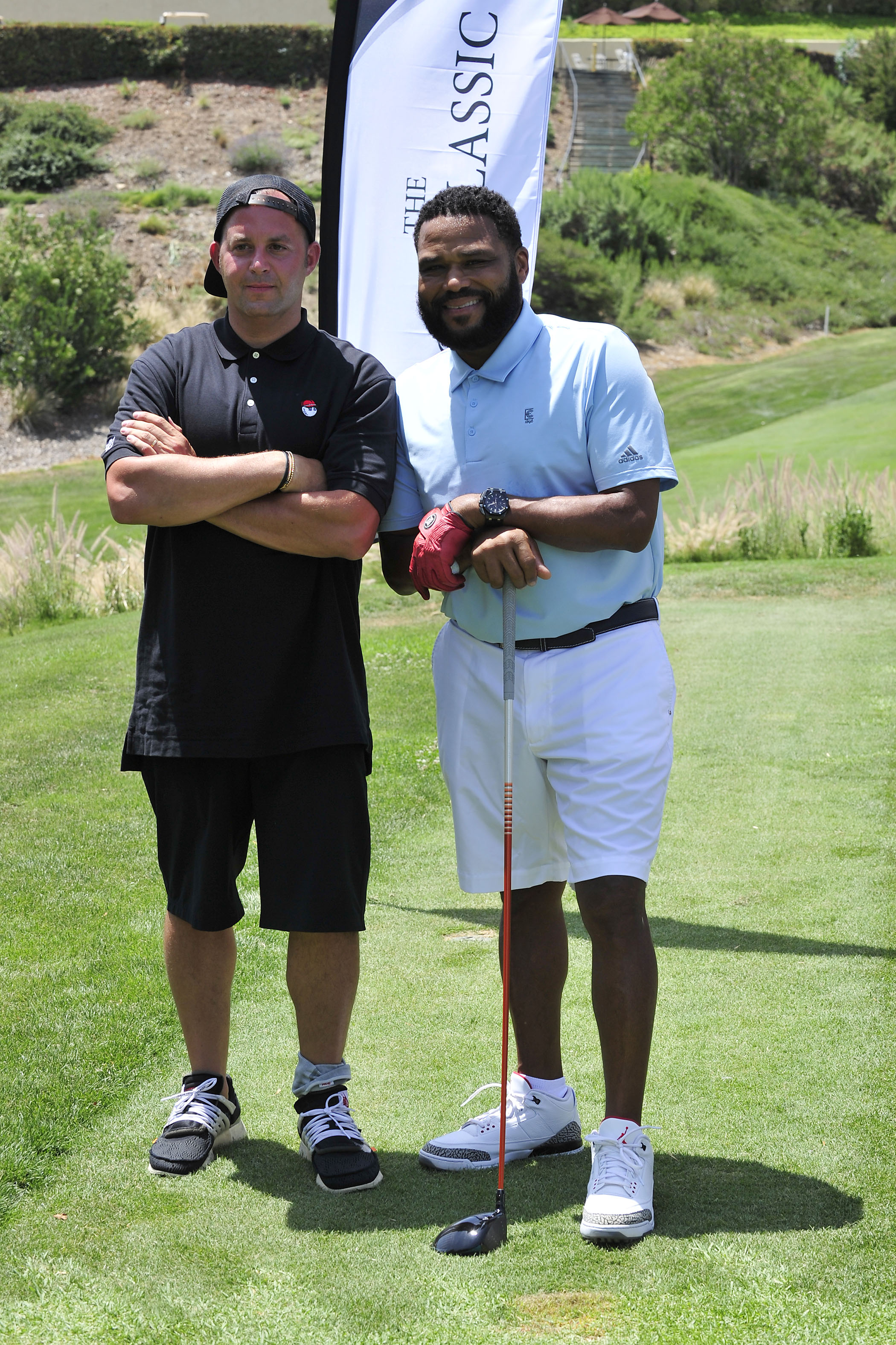 Anthony Anderson plays in The Golf Classic