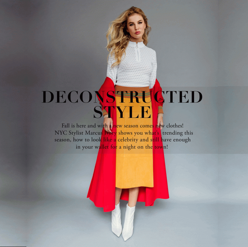 DECONSTRUCTED STYLE FOR FALL 2018 – WOMENS EDITION