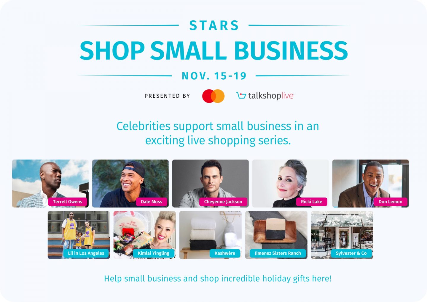 Talkshoplive® Set to Save Holiday Season for Shoppers and Small Businesses