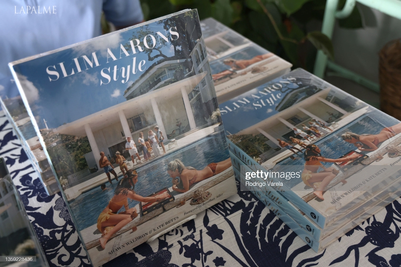 Designer and CEO of FIGUE, Liz Lange, hosted a Retro-Chic Palm Beach Afternoon at her home, alongside Getty Images, on Wednesday, December 15